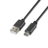 aisens cable usb 20 tipo c a usb tipo a 2m negro