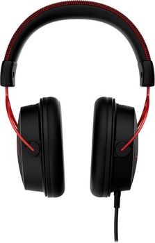 HyperX Auriculares gaming Cloud Alpha (negro-rojo)
