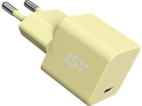 cargador movil - isy iwc 4020-1-cr usb-c universal carga rapida 20w color aleatorio