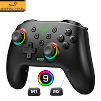 controlador inalambrico dinofire para switch 2switch oledlite mando multifuncion con bateria de 1000mah y funcion programable