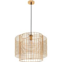 lampara de techo retro - lampara colgante de diseno - lars dorado