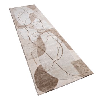 Alfombra Tiana beige 80x300 cm