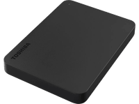 disco duro externo 1 tb - toshiba canvio basics 25 usb 30 hdd negro