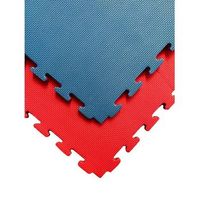 jardin202 - tatami puzzle  lote x10 loseta - rojoazul  esterilla reversible antideslizante  artes marciales judo  espesor 40mm   espesor 40mm