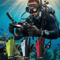 guantes de buceo de verano para hombre y mujer guantes de seda helada elasticos transpirables para exteriores con dedos completos para senderismo pesca y ciclismo
