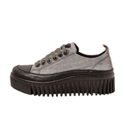 art para mujer 1151811gb003039 zapatillas 1518 brighton gris 41 3 a 5cm cordones casual