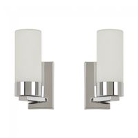 2 x aplique de pared para banos twins