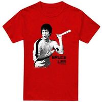 bruce lee camiseta nunchucks para mujer