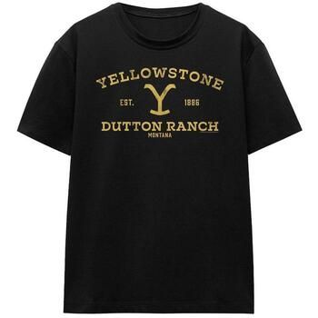 Yellowstone Camiseta Dutton Ranch Simple para mujer