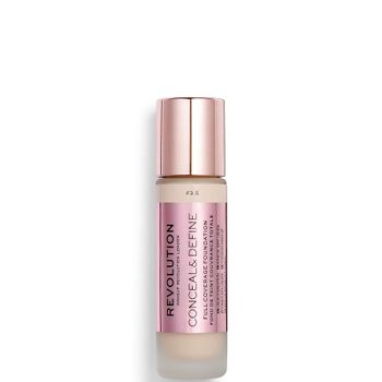 Revolution Conceal & Define Foundation (Varios tonos) - F3.5