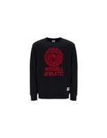 sudadera russell ath rose hombre black hombre negro