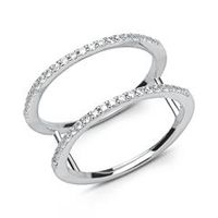 anillo de plata doble plata 925