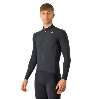 Maillot Castelli Aero Race Manga Larga Negro, Talla XL