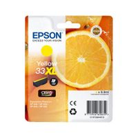 epson 33xl t33644010 yellow original claria premium high capacity ink cartridge orange