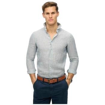 Superdry Camisa manga larga Chemise manches longues Vacation Linen para hombre