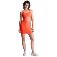 calvin klein jeans vestido robe jeans slim orange para mujer