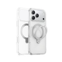 torras funda ostand spin series iphone 17 pro max transparente