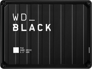 Disco duro externo 2TB - Western Digital WD_Black P10 Game Drive, Portátil, Compatible con PC y Consolas, HDD, USB 3.2, Negro