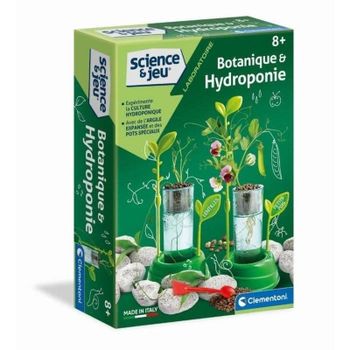 Kit Educativo Clementoni Botanics & Hydroponics Hidroponía Sin Suelo 8+