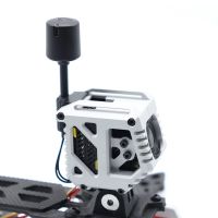 soporte fijo de soporte cnc para camara lhcxrc asiento de montaje seguro para dji o3 air unit fpv racing drone