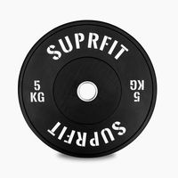 placa de parachoques suprfit econ logotipo blanco individual - 5 kg