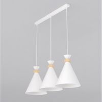 lampara colgante due blanco 3 luces