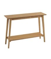 consola recibidor laminada roble de 100x30x72 cm