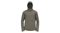 chaqueta cortaviento odlo essentials gris