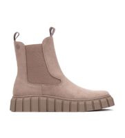 refresh para mujer 17308803-taupe botines 173088 marron 39 plano ninguno casual