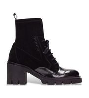 hispanitas para mujer hi254281 botines de piel zurich rock negro 39 5 a 8cm cremallera casual