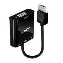 Adaptador de cable de vÃdeo 0,1 m HDMI tipo A (EstÃ¡ndar) VGA (D-Sub) Negro
