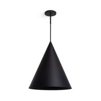 lampara colgante aluminio odyssey negro