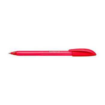 Staedtler Ball 4320 Bolígrafos triangulares de 1 mm rojos | 10 unidades