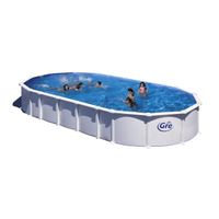 piscina acero blanca 915x470x132cm