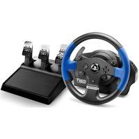 thrustmaster t150 rs racing wheel  pedals - black  blue black
