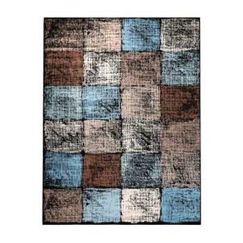 Alfombra Metroplis marrón 80x150 cm