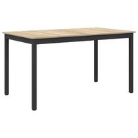 mesas de comedor 140 x 80 x 75 cm metal