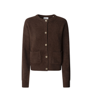 pepe jeans para mujer pl7000030 cardigan cecil marron xl casual acrilico