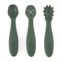 set de 3 cucharas petitemars pcs takematch misty green 6m