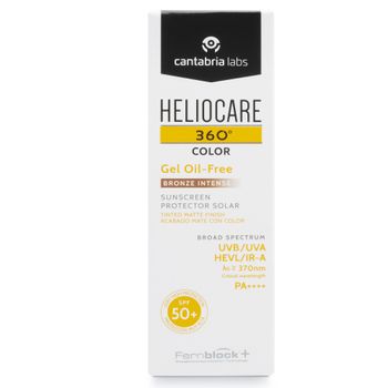 Heliocare 360 gel oil free color BRONZE INTENSE SPF50 50ml