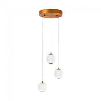 Lámpara colgante led acrobat (3x5w)
