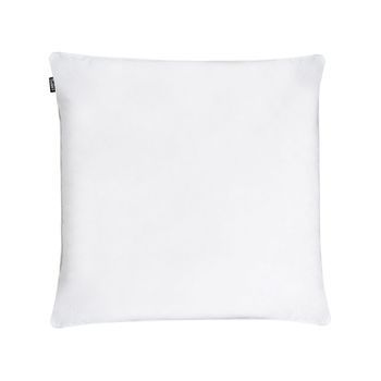 Almohada De Algodón Blanco Plumón Plumas De Pato 80 X 80 Cm Medio Suave Descanso Vihren