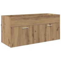 armario de lavabo  mueble de lavabo roble artesanal madera de ingenieria