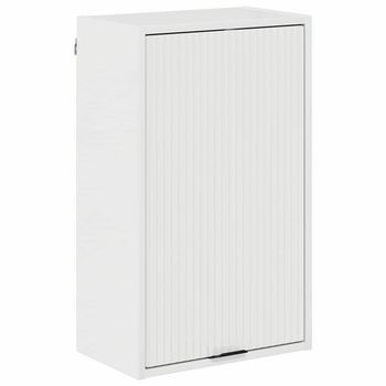 Gabinete De Baño | Armario De Baño Con Almacenamiento Brillante 39 X 23,5 X 65 Cm
