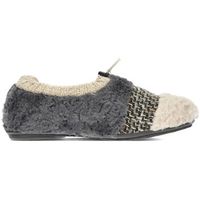 vulladi pantuflas 5614 grisestricot para mujer