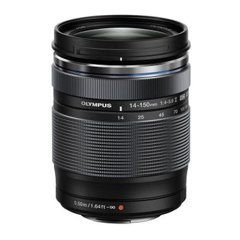 Objetivo Olympus M.Zuiko ED 14-150mm F4-5.6 II Montura Micro 4/3 Parasol Negro