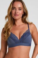 hunkemoller sujetador preformado sin aros sophie azul