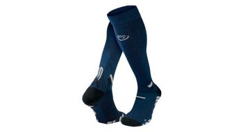 Calcetines de compresion bv sport trail ultra azul gris