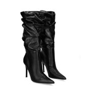 steve madden botas con tacon mujer - negro talla 38