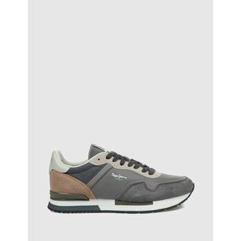 Pepe jeans Zapatillas ZAPATILLA HAILON BASIC GRIS para hombre